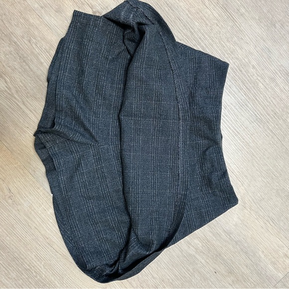 Dark Gray Mini Skirt - Picture 3 of 4